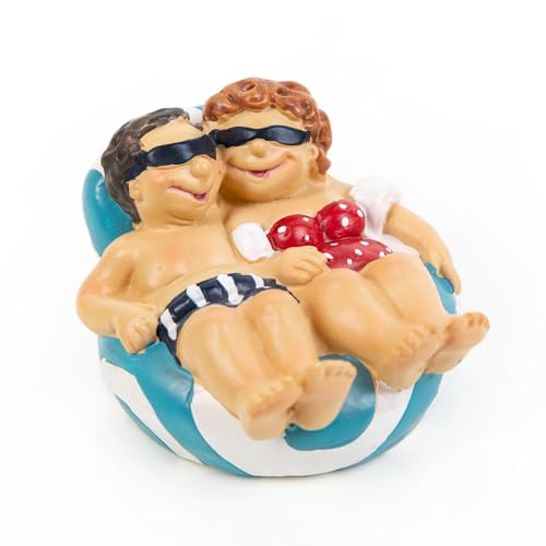 Logbuch-Verlag Urlauber Paar Mann + Frau mit Liebespaar Figur maritim Liebe Deko Hochzeit Valentinstag Hochzeitsreise 7 x 8 x 5 cm groß Logbuch-Verlag Urlauber Paar Mann + Frau mit Liebespaar Figur maritim Liebe Deko Hochzeit Valentinstag Hochzeitsreise 7 x 8 x 5 cm groß von Logbuch-Verlag
