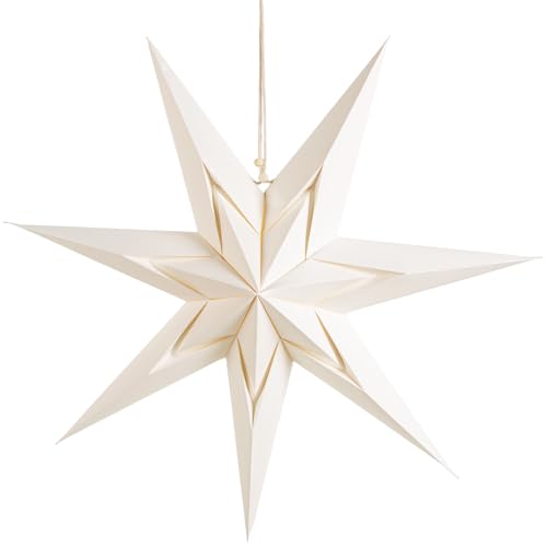 Logbuch-Verlag großer Papierstern weiß Creme XXL Weihnachtsstern Weihnachtsdekoration Tür Wand Fensterdeko Weihnachten 45 cm Logbuch-Verlag großer Papierstern weiß Creme XXL Weihnachtsstern Weihnachtsdekoration Tür Wand Fensterdeko Weihnachten 45 cm von Logbuch-Verlag
