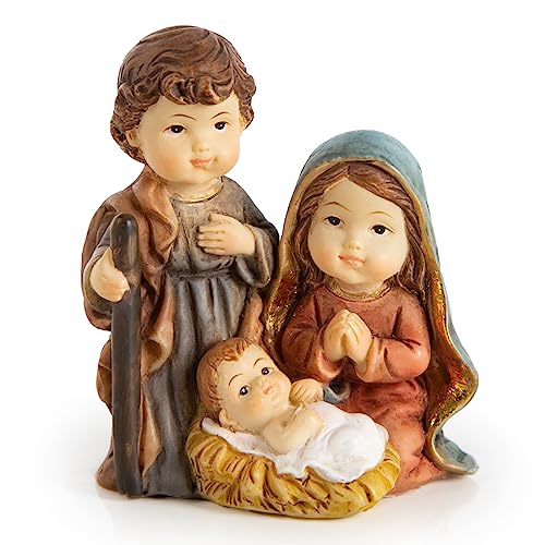 Logbuch-Verlag kleine Weihnachtskrippe Heilige Familie Krippe Miniatur zum Hinstellen 7 cm Logbuch-Verlag kleine Weihnachtskrippe Heilige Familie Krippe Miniatur zum Hinstellen 7 cm von Logbuch-Verlag