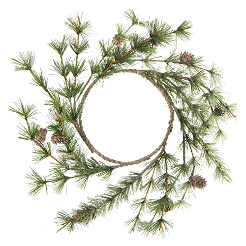 Logbuch-Verlag künstlicher Türkranz Lärchenzweige mit Zapfen - Weihnachten Kranz Wanddeko Türschmuck Weihnachtsdeko Ø 40 cm Logbuch-Verlag künstlicher Türkranz Lärchenzweige mit Zapfen - Weihnachten Kranz Wanddeko Türschmuck Weihnachtsdeko Ø 40 cm von Logbuch-Verlag