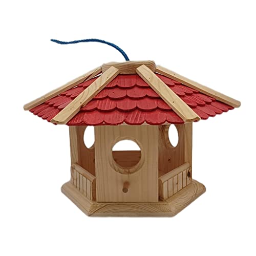 Logentu-Store24 Vogelhaus Vogelvilla Holz Futterstelle Vogelhäuschen Vogelfutterstelle M handgefertigt zum Aufhängen Logentu-Store24 Vogelhaus Vogelvilla Holz Futterstelle Vogelhäuschen Vogelfutterstelle M handgefertigt zum Aufhängen von Logentu-Store24