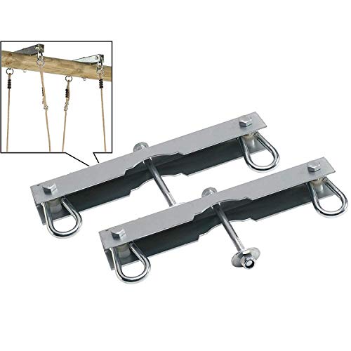 2er-Set Schaukelhaken für Doppelschaukel Doppelsitzschaukel 2er-Set Schaukelhaken für Doppelschaukel Doppelsitzschaukel von Loggyland