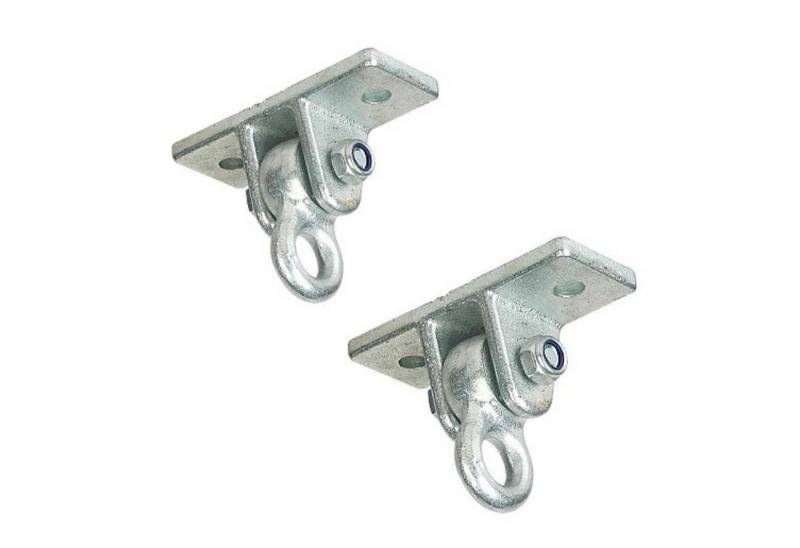 Loggyland Schaukelhaken Schaukelgelenk mit Lager - Schaukelhaken american, (2er-Set, 2-St), verzinkt mit Messinglager! von Loggyland