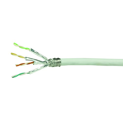 LogiLink Professional CPV0038 Netzwerk Verlegekabel Cat 6 S/FTP, weiß, 305m von Logilink