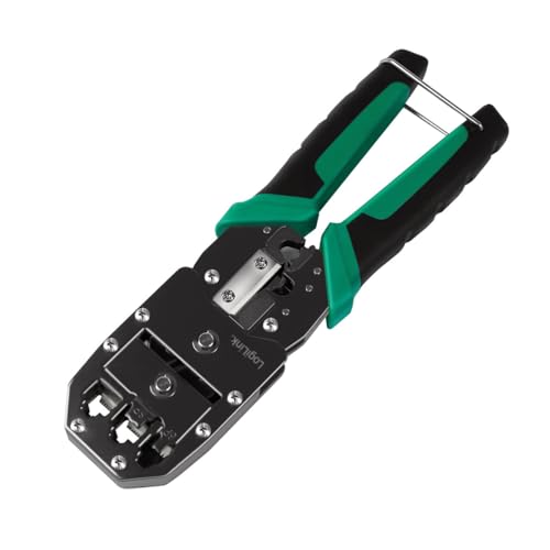 LogiLink WZ0079 - Multifunktions-Crimpzange 6-in-1 für Telefon- und Netzwerkkabel von LogiLink Professional