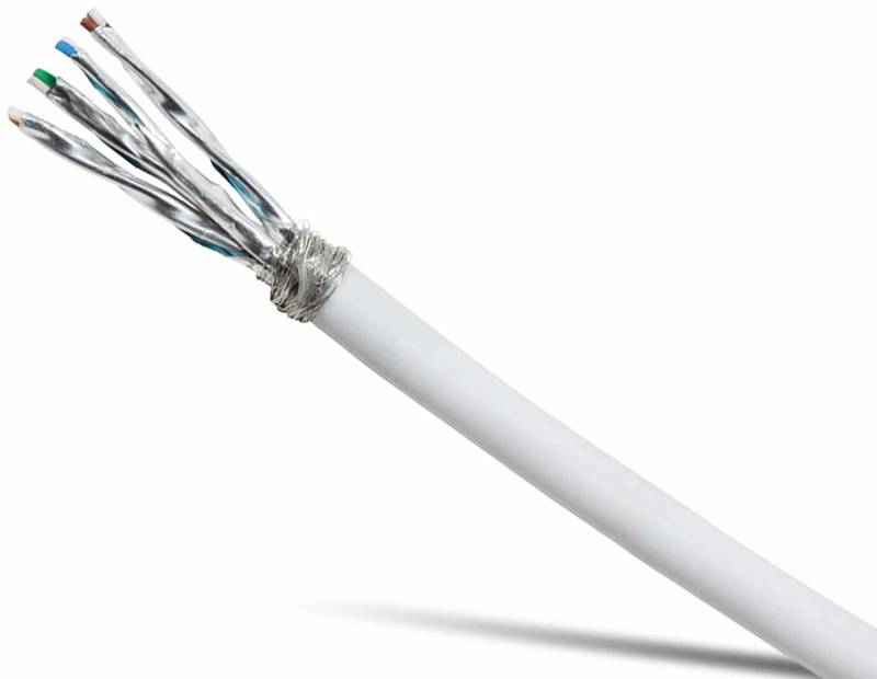 Logi Link Netzwerkkabel Patchkabel Cat7 Cpv0040 50m Weiß Kabel B-Ware von LogiLink