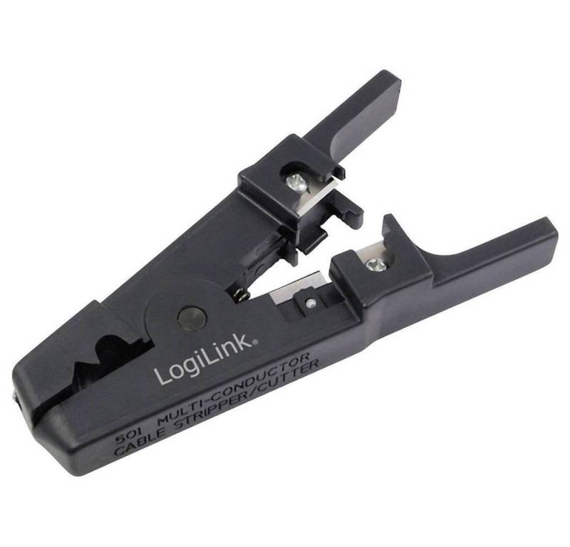 LogiLink Abisolierzange Abisolierzange mit Kabelschneider Kunststoff von LogiLink