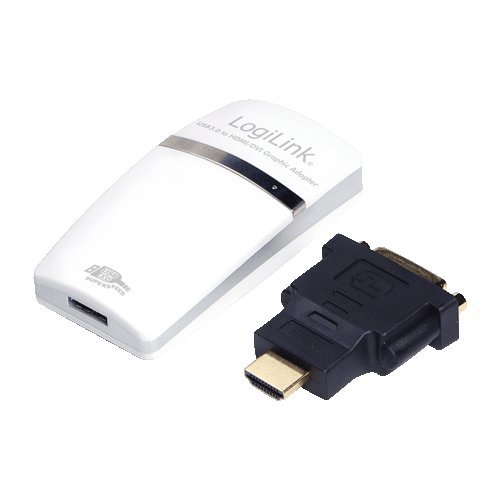 Logilink Adapter USB 3.0 auf HDMI/DVI Multi Display von Logilink