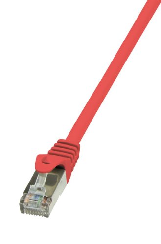 Logilink CP1074S CAT5e F/UTP Patch Kabel AWG26 rot 5,00m von Logilink