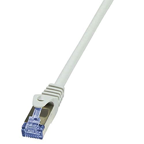 LogiLink CQ3072S CAT6A S/FTP Patch Kabel PrimeLine AWG26 PIMF LSZH Grau 5, 00m von Logilink