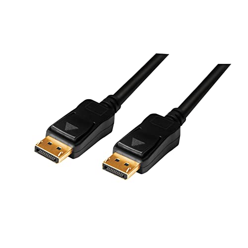 LogiLink CV0113 Aktives DisplayPort 1.2 Anschlusskabel, Ultra HD, 3D, 4K2K/60Hz Schwarz von Logilink