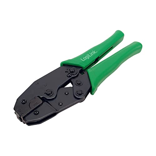 LogiLink Professional (WZ0013 Hirose Crimpzange (8P8C-RJ45) für Netzwerk- und Telefonkabel von Logilink