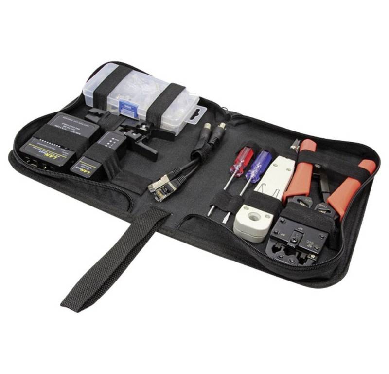LogiLink Crimpzange LogiLink WZ0030 Netzwerk Werkzeug-Set von LogiLink