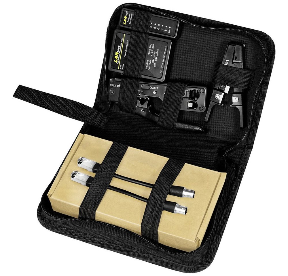 LogiLink Crimpzange LogiLink WZ0070 Netzwerk Werkzeug-Set LogiLink Crimpzange LogiLink WZ0070 Netzwerk Werkzeug-Set von LogiLink