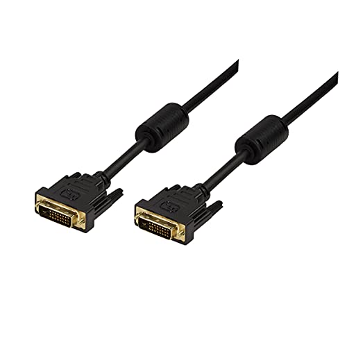 Logilink DVI-D Anschlusskabel 2m (Dual Link, Ferritkern) von Logilink