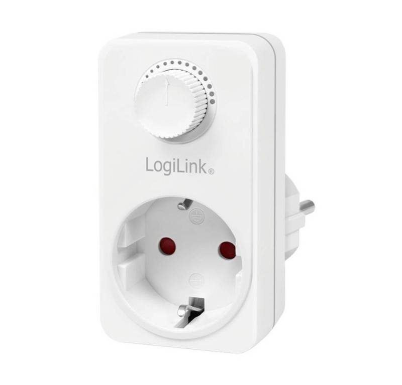 LogiLink Drehdimmer Steckdosenadapter mit Dimmer von LogiLink