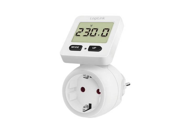 LogiLink Energiekostenmessgerät LOGILINK Energiekosten-Messgerät EM0004, Display von LogiLink