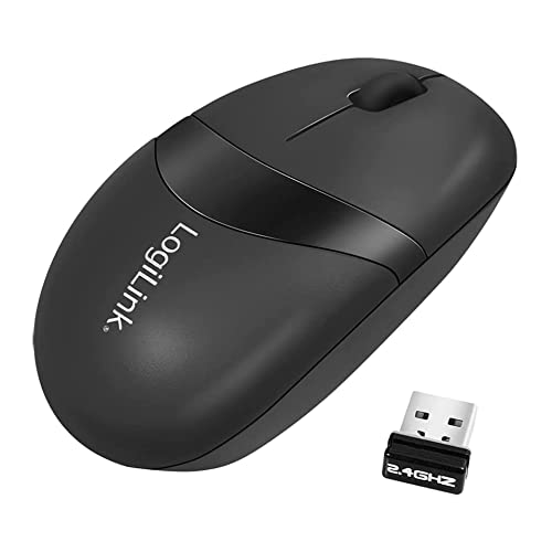 LogiLink ID0114 Kabellose Optical Maus, 2,4GHZ, 1200dpi, schwarz von Logilink