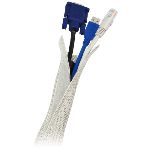 LogiLink KAB0007 Kabelschlauch flexibel 1, 8m Grau von Logilink