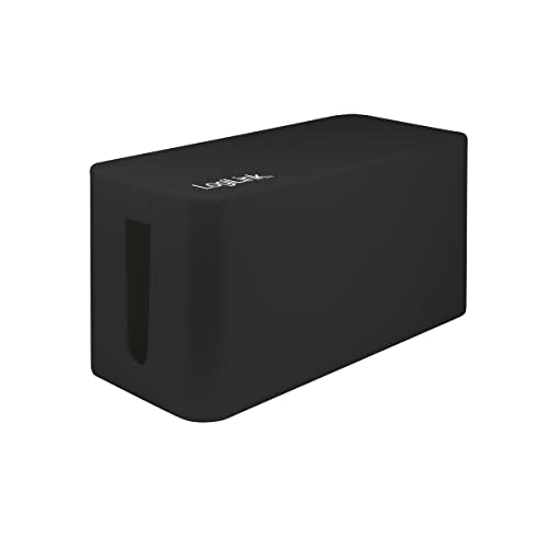 LogiLink KAB0060 - Kabelbox klein (235 x 115 x 120 mm), schwarz von Logilink