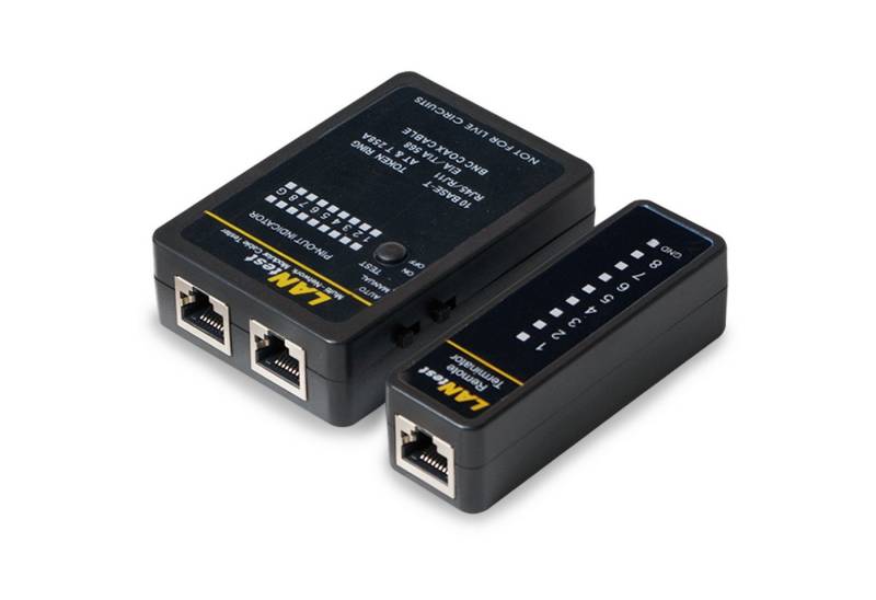LogiLink Leitungsortungsgerät LOGILINK Netzwerk-Kabeltester WZ0015 von LogiLink