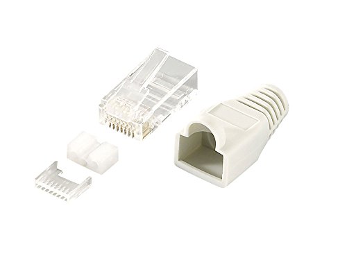 LogiLink Professional MP0021 RJ45 Stecker Kat.6 grau LogiLink Professional MP0021 RJ45 Stecker Kat.6 grau von Logilink