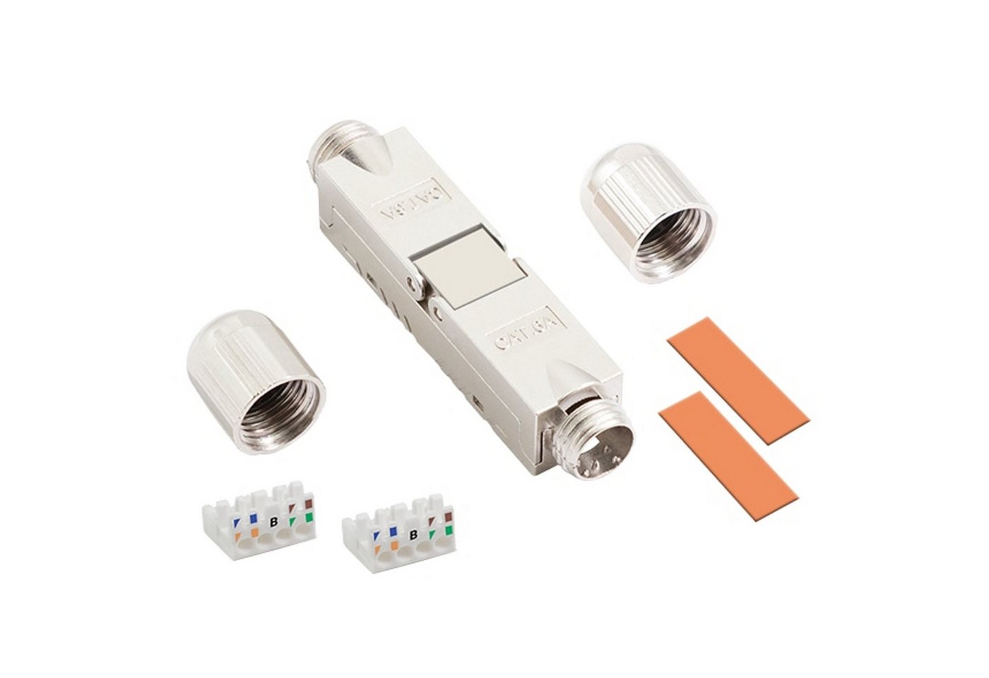 LogiLink Netzwerkstecker LOGILINK Feldkonfektionierbarer Kabelverbinder MP0073 CAT6A geschirmt LogiLink Netzwerkstecker LOGILINK Feldkonfektionierbarer Kabelverbinder MP0073 CAT6A geschirmt von LogiLink