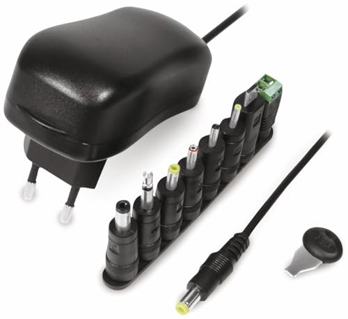 LogiLink PA0167 Universalnetzteil, 12W Schwarz von Logilink