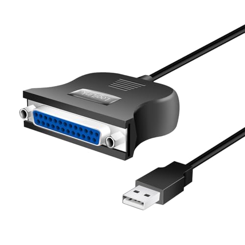 LogiLink USB 2.0 Parallel D-SUB Adapter schwarz von Logilink