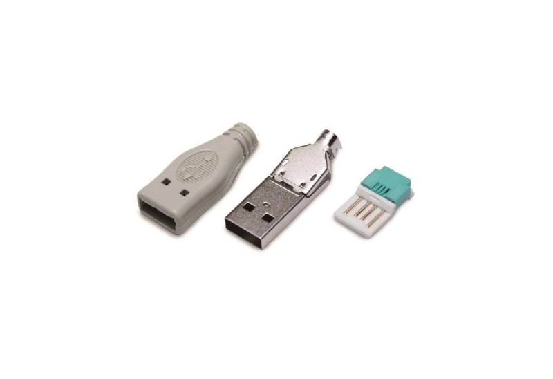 LogiLink USB-Konfektionsstecker LOGILINK USB 2.0 Stecker, USB-A von LogiLink