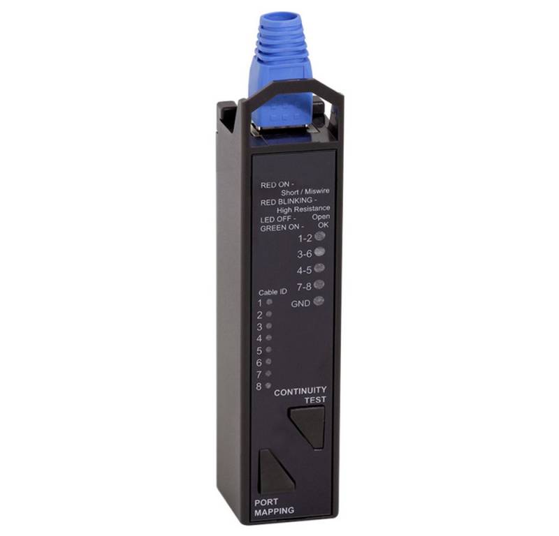 LogiLink Werkzeugset LogiLink WZ0076 WZ0076 Netzwerktester Schwarz von LogiLink
