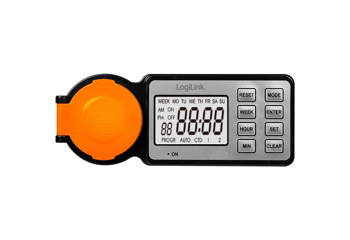 LogiLink Zeitschaltuhr LOGILINK Outdoor-Zeitschaltuhr mit 2,2"-LCD-Display, CEE 7/3, IP44 LogiLink Zeitschaltuhr LOGILINK Outdoor-Zeitschaltuhr mit 2,2"-LCD-Display, CEE 7/3, IP44 von LogiLink