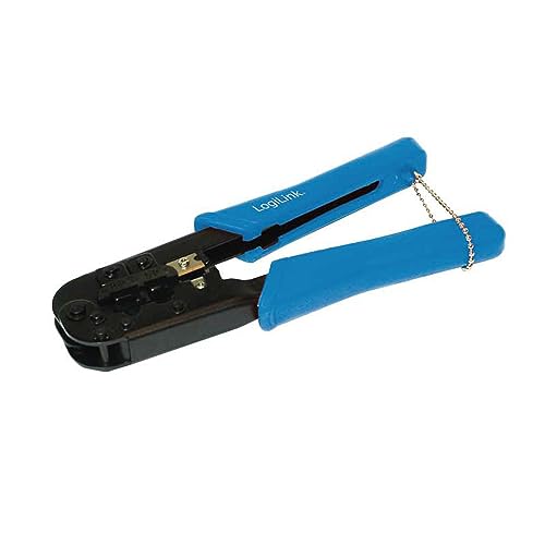 LogiLink Professional (WZ0033) Universal Crimpzange (8P8C-RJ45, 6P6C-RJ12, 6P4C-RJ11) mit Kabelschneider und Abisolierer LogiLink Professional (WZ0033) Universal Crimpzange (8P8C-RJ45, 6P6C-RJ12, 6P4C-RJ11) mit Kabelschneider und Abisolierer von Logilink