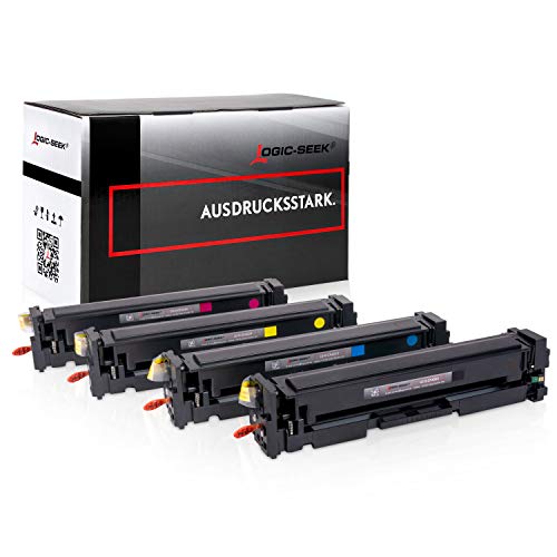 Logic-Seek 4 XL Toner201X CF400X kompatibel mit HP Laserjet Pro M252dw MFP M277dw von Logic-Seek