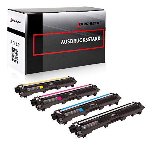 Logic-Seek 4X Toner kompatibel für TN241 TN245 Multipack für Brother DCP-9015CDW HL-3142CW MFC-9140CDN MFC-9332CDW von Logic-Seek