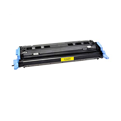 Logic-Seek Toner kompatibel mit HP Color Laserjet 1600 2600 2605 CM1015 CM1017 MFP CP 2600, Q6002A, Yellow, 2500 Seiten von Logic-Seek