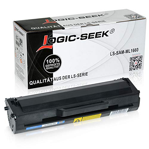 Logic-Seek Toner kompatibel mit ML1660 ML1665 ML1666 ML1670 ML1672 ML1674 ML1675 ML1678 ML1860 ML1865 N W SCX3000 SCX3200 SCX3205 W MLT-D1042S schwarz von Logic-Seek