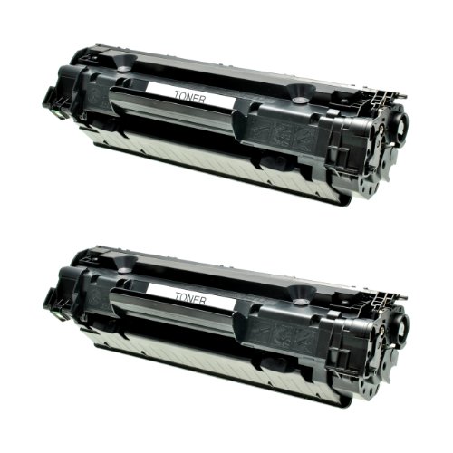 Logic-Seek 2 Toner kompatibel mit HP CF283A 83A Laserjet Pro MFP M 125 126 A NW RNW 127 128 FN FP FW 201 202 N DW 225 DN DW - je 1500 Seiten von Logic-Seek