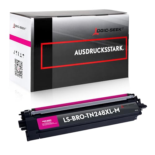 Logic-Seek TN248XL-M kompatibel für Brother TN248XLM passend für DCP-L3560CDW MFC-L3760CDW HL-L3240CDW HL-L3220CW MFC-L3740CDW DCP-L3520CDWE (Magenta 2.300 Seiten) von Logic-Seek