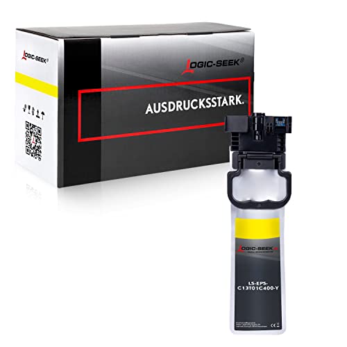 Logic-Seek Tintenpatrone kompatibel für C13T01C400, geeignet für Workforce Pro WF-C 529 R DTW Workforce Pro WF-C 570 Series Workforce Pro WF-C 579 R D2TWF Workforce Pro WF-C 579 R DTWF von Logic-Seek