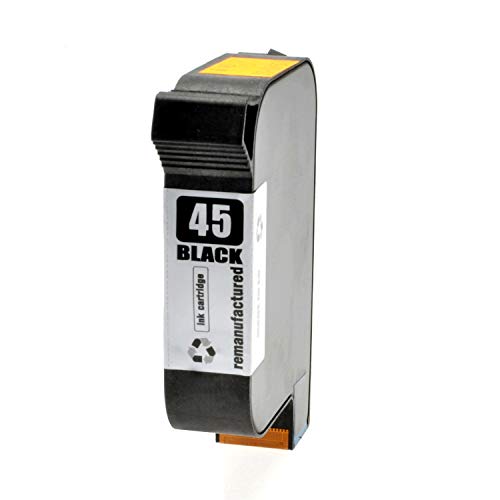 Logic-Seek Tintenpatrone kompatibel mit HP 45 51645A - Schwarz 42ml von Logic-Seek
