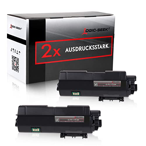 Logic-Seek Toner kompatibel mit Kyocera ECOSYS M 2040 DN M 2540 DN M 2540 DNe M 2540 DNw M 2540 Series M 2640 IDW Tk-1170 TK1170 von Logic-Seek