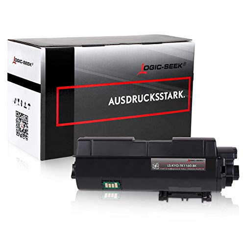 Logic-Seek Toner kompatibel mit Kyocera Ecosys P2040dn P2050DN P2040DW TK1160 TK-1160-7.200 Seiten von Logic-Seek
