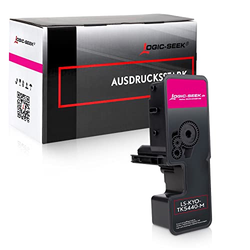 Logic-Seek Toner kompatibel mit Kyocera TK-5440 für ECOSYS MA2100 PA2100 MA2100cfx MA2100cwfx PA2100cwx PA2100cx, 2.400 Seiten Magenta von Logic-Seek