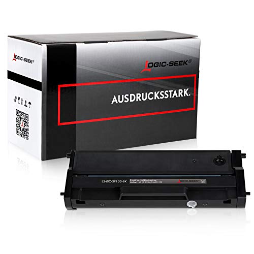 Logic-Seek Toner kompatibel mit Ricoh SP 150 Type-150 HC für Ricoh SP 150w, SP 150suw, SP 150su, SP 150 - Schwarz 1.500 Seiten von Logic-Seek