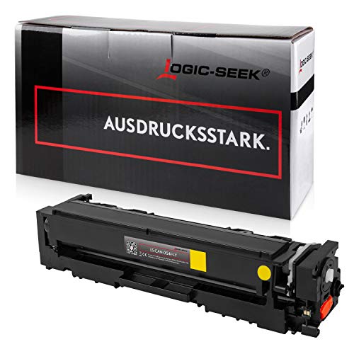 Logic-Seek Toner kompatibel zu Canon Cartridge 054H 3025C002 UHC Yellow von Logic-Seek