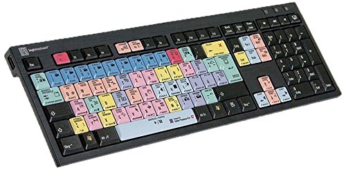 LogicKeyboard, Bluetooth, LKB-PPROCC-BJPU-DE Adobe Premiere Pro CC PC Nero Tastatur von LogicKeyboard