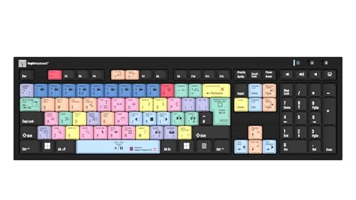 LogicKeyboard Adobe Premiere Pro CC Nero Slim Line Tastatur von LogicKeyboard