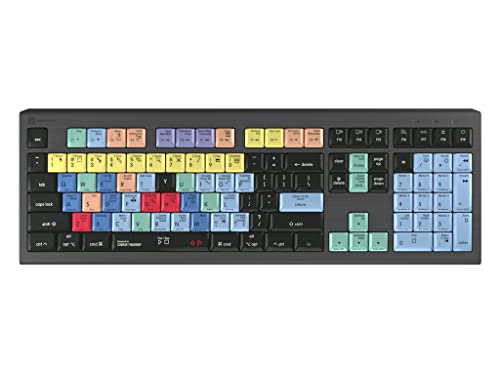 LogicKeyboard Astra 2, Cubase/Nuendo Tastatur, Deutsch, Kompatibel mit Mac, Geeignet für Accessory von LogicKeyboard