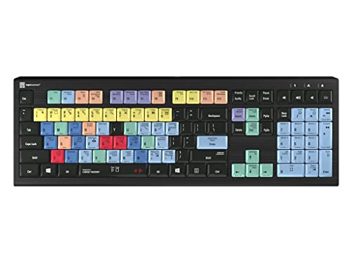LogicKeyboard Astra 2, Cubase/Nuendo Tastatur, UK (PC), Englisch, kompatibel mit von LogicKeyboard